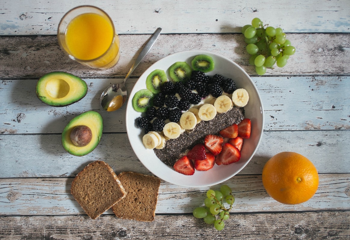 Tägliche Energie durch Ernährung